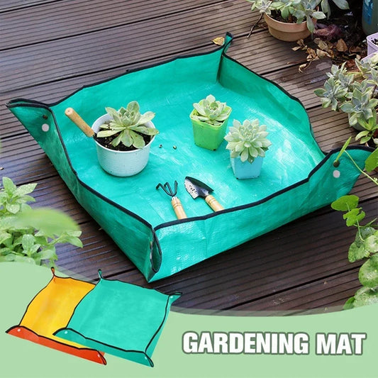 GardenEase Folding Mat™: The Ultimate Waterproof Potting Solution